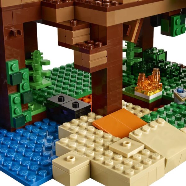 The Jungle Tree House By Lego Minecraft Toytico 0763