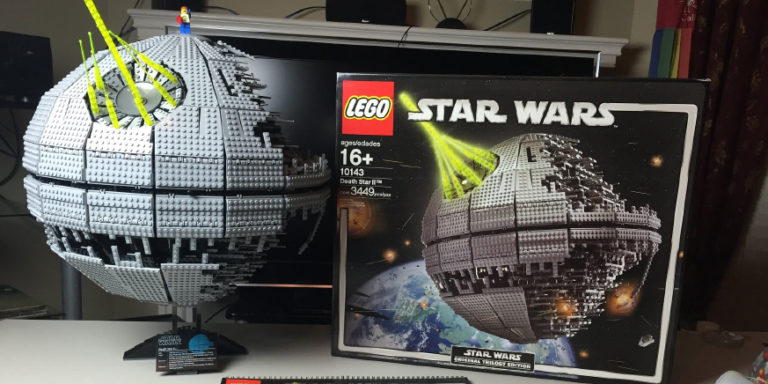 lego death star 2 size