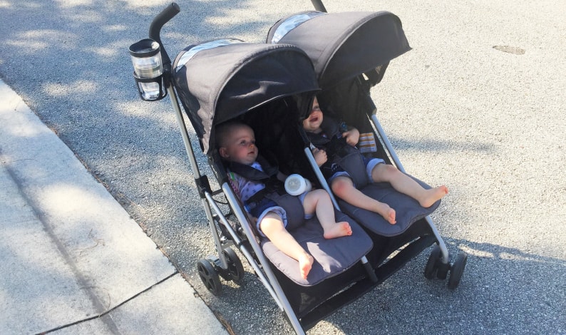 evenflo minno twin lightweight double stroller